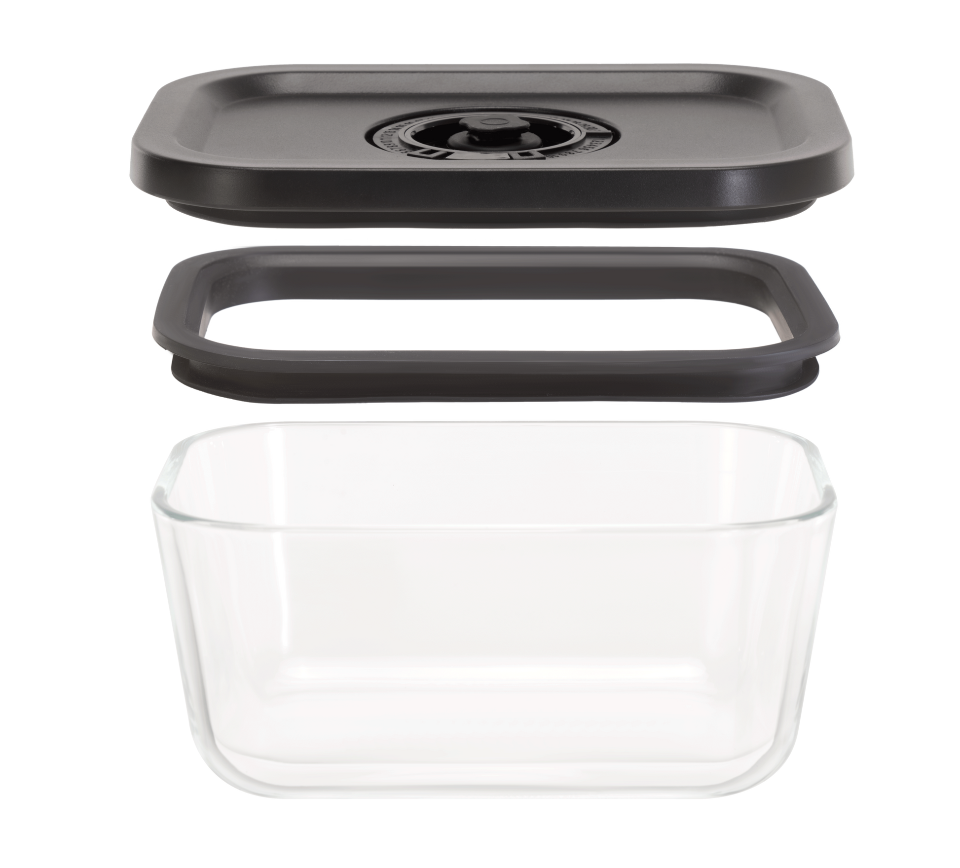 Tupper de Vidrio Hermético al Vacío 470 ml