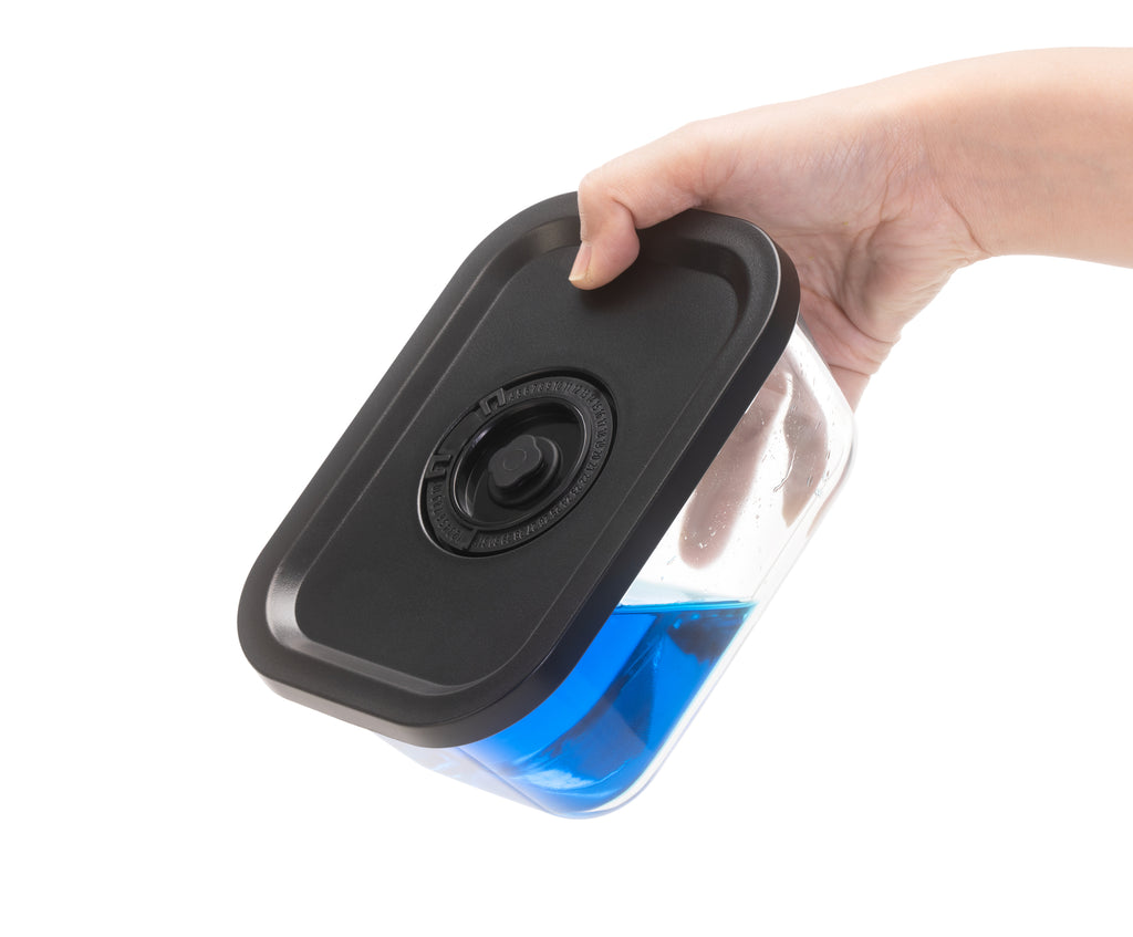 Tupper de Vidrio Hermético al Vacío 1400 ml