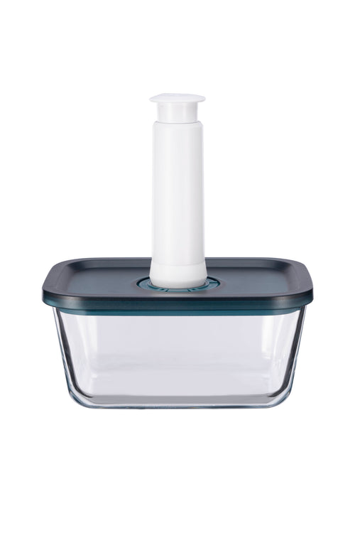 Tupper de Vidrio Hermético al Vacío 1400 ml